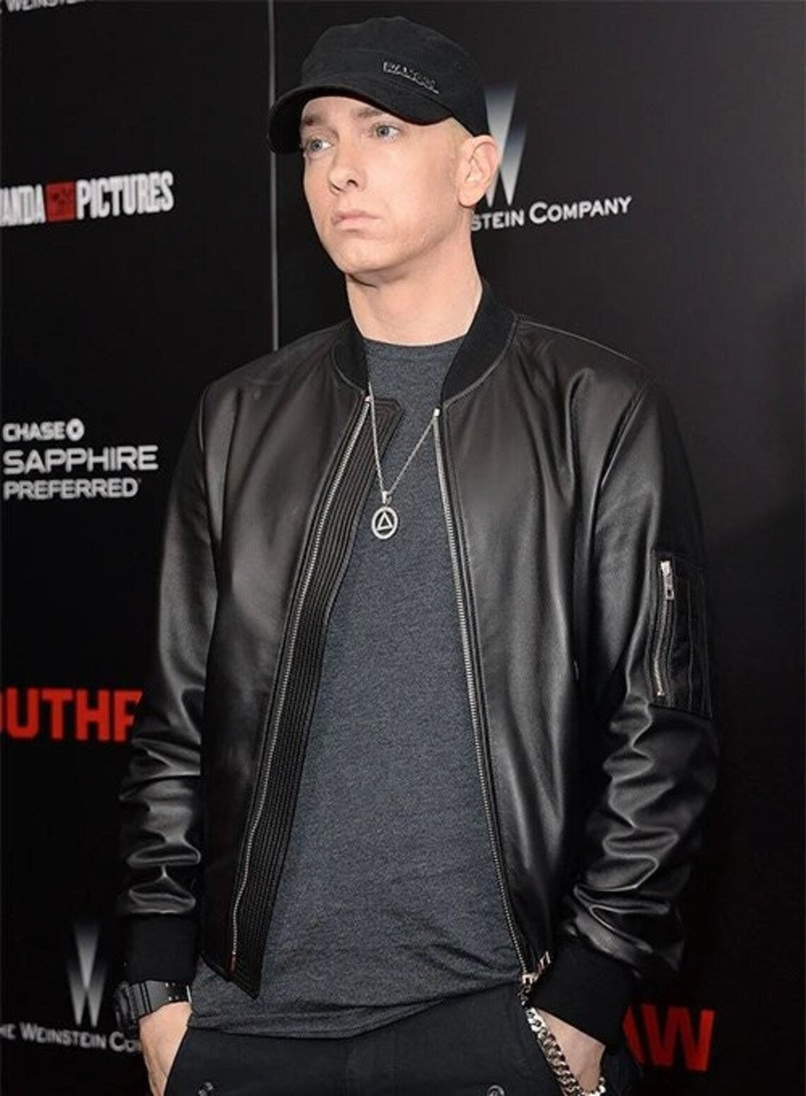 Buy Eminem Leather Jacket