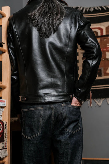 Men's Classic British Rider Leather Jacket
