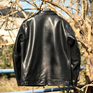 Men's Genuine Vintage Cowhide Leather Motorcycle Jacket