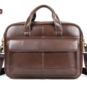 Genuine Leather Office Briefcase